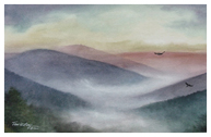 Misty Valley Triptych